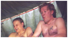 Saunominen (copyright YLE/videokuvaa)